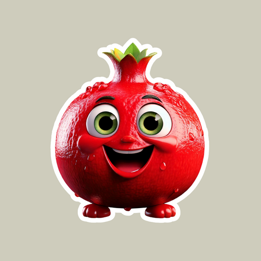 Pomegranade Sticker