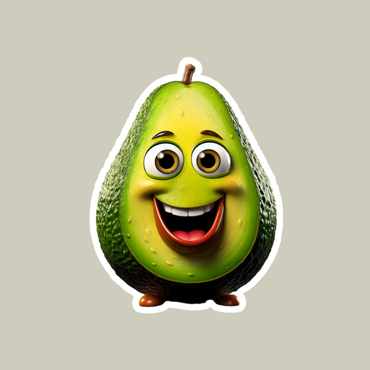 Avocado Sticker