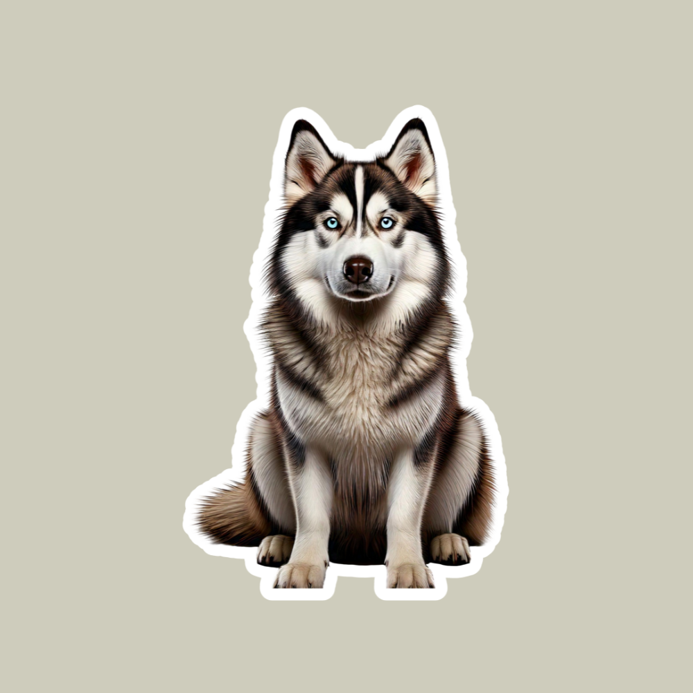 Siberian Husky Sticker