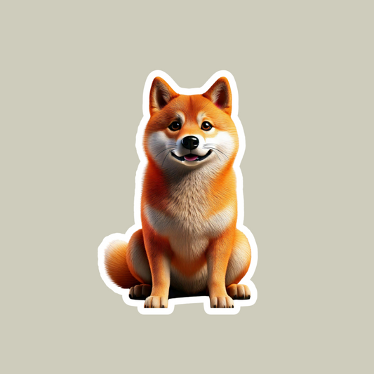 Shiba inu Sticker