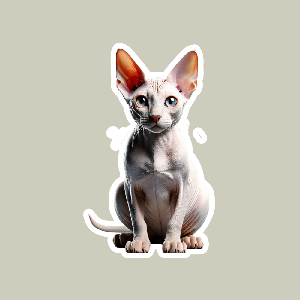 Sphinx Cat Sticker