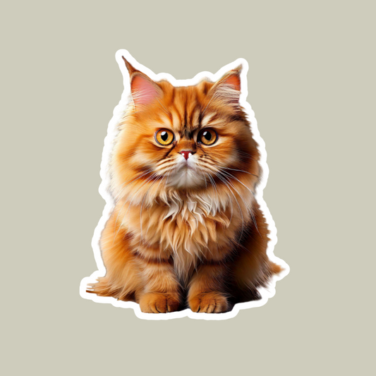 Persian Cat Sticker