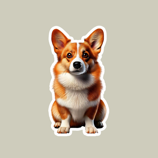 Corgi Sticker