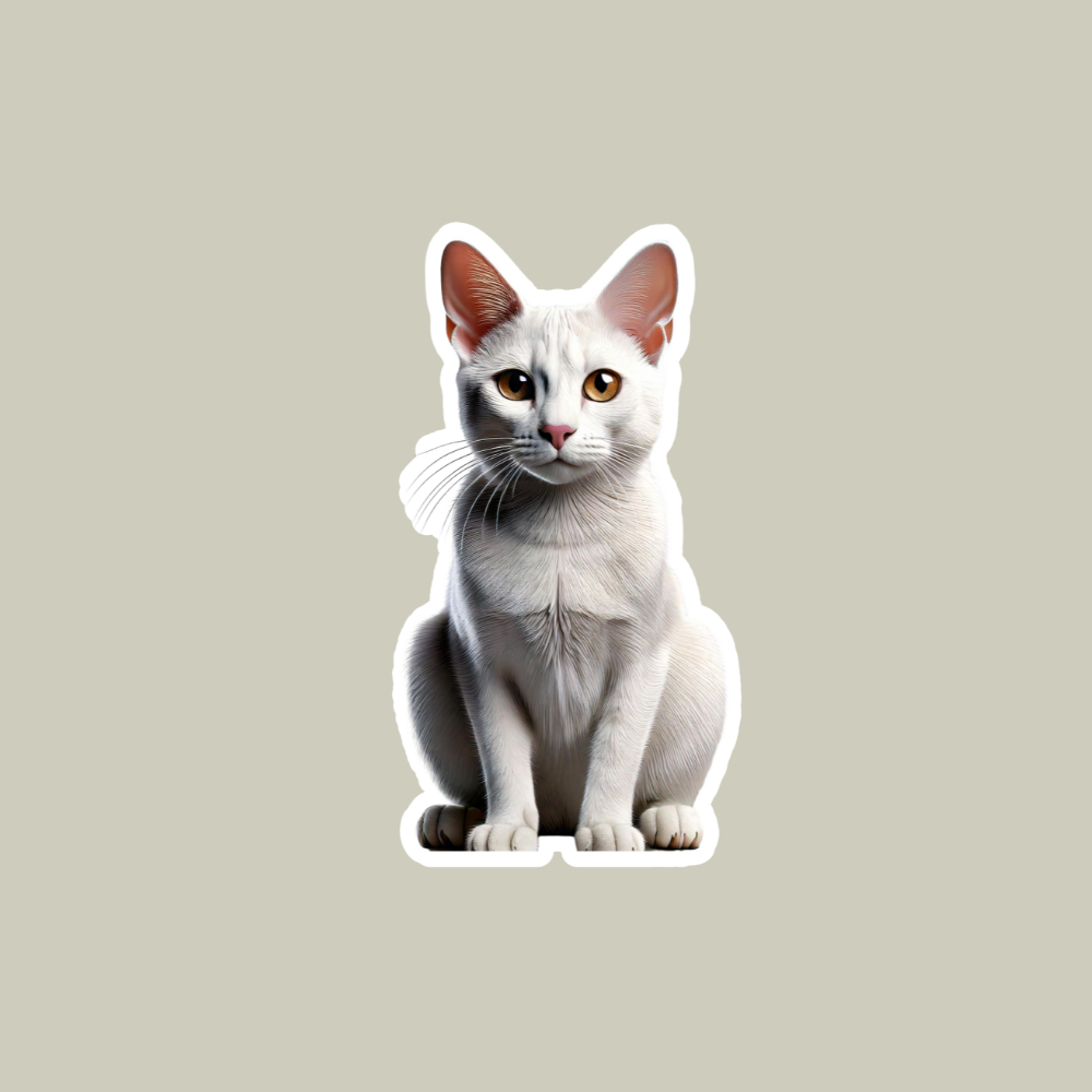 Egyptian mau Cat Sticker