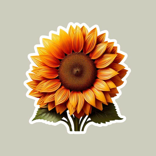 Sunflower Sticker