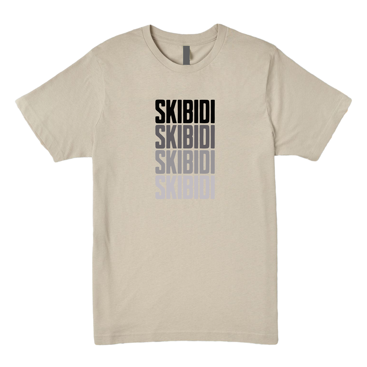 Skibidi Shirt - Black Print