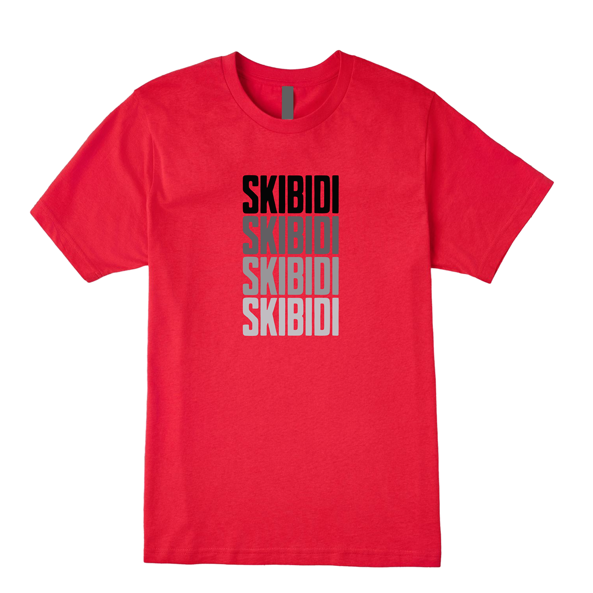 Skibidi Shirt - Black Print