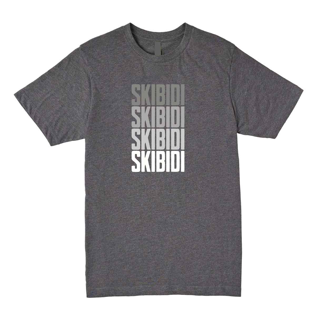 Skibidi Shirt - Black Print