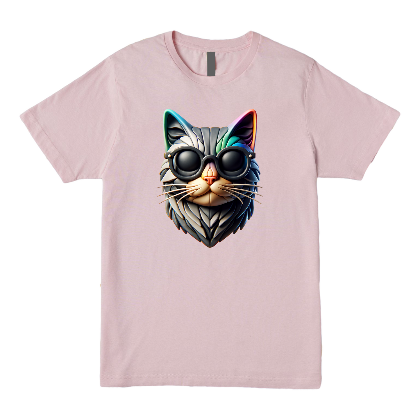 Futuristic Cat Tee - Embrace the Future