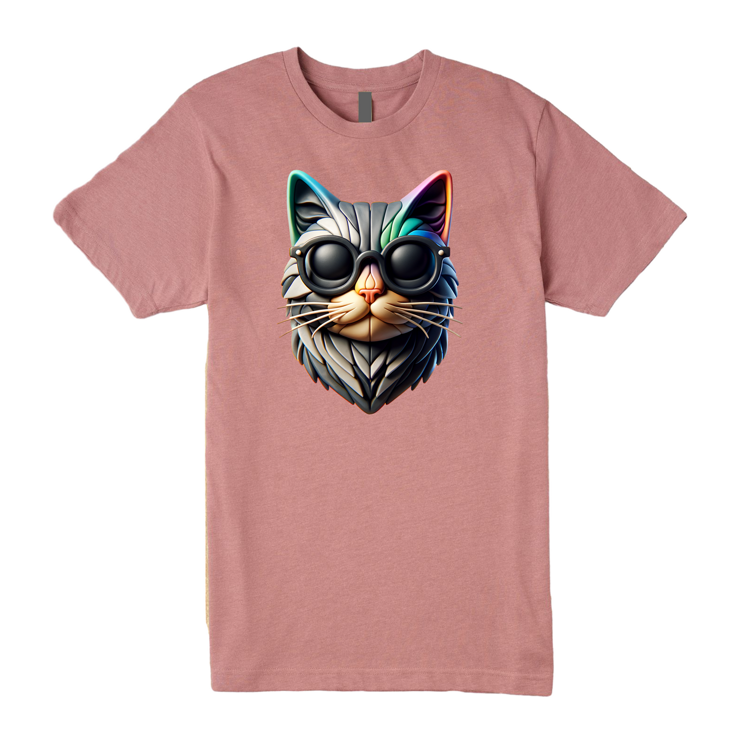 Futuristic Cat Tee - Embrace the Future