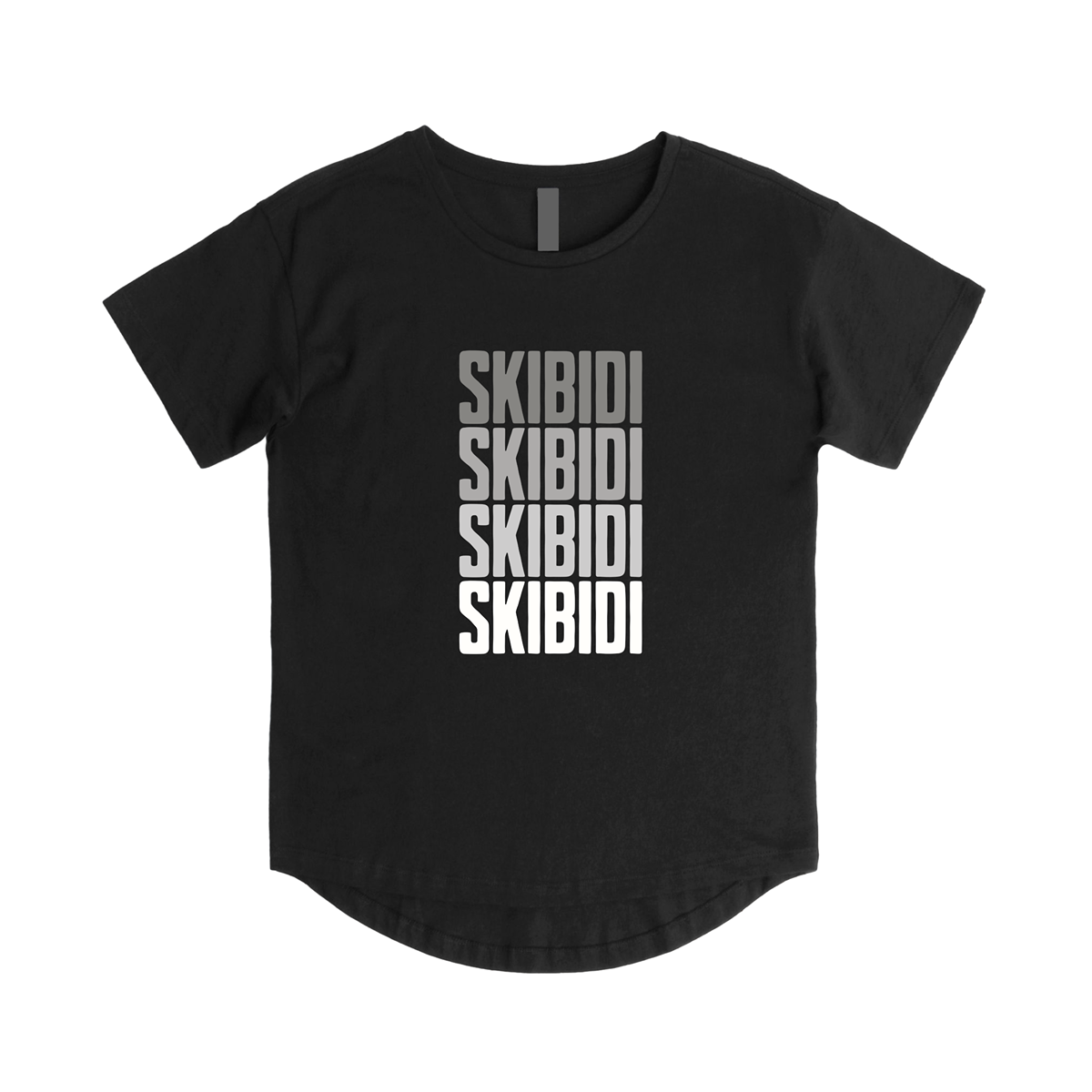 Skibidi Shirt - Black Print