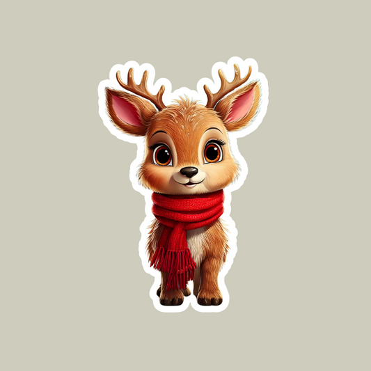 Reindeer Sticker for Christmas decoration