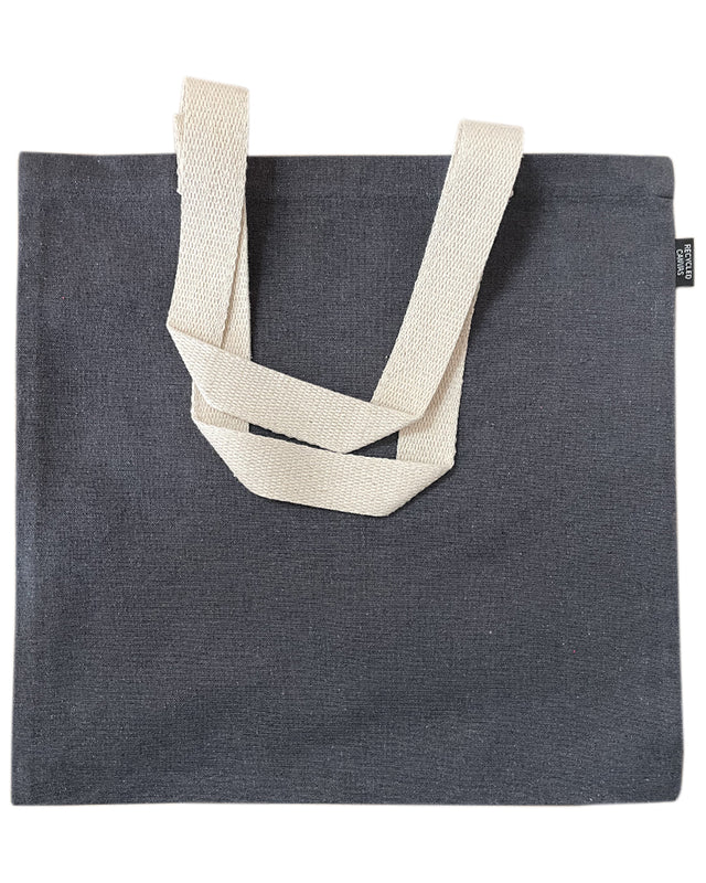 Butterfly Recycled Canvas Flat Tote Bag